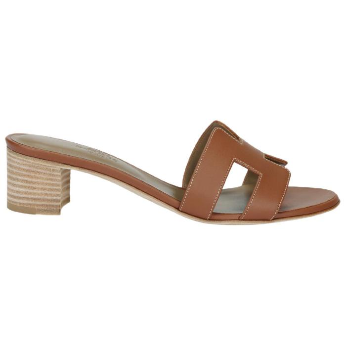 HERMES Oasis Gold Calfskin