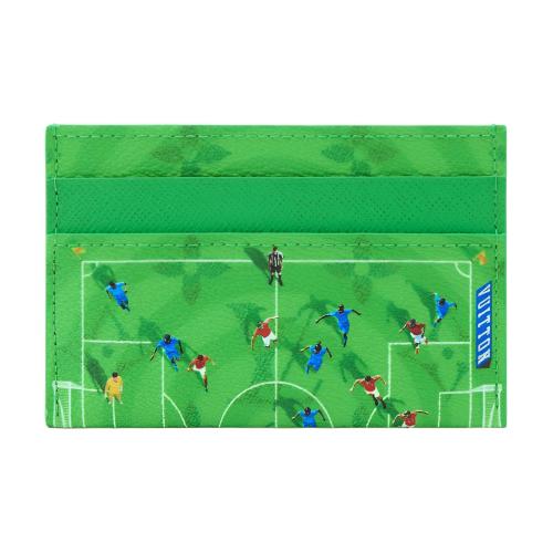 LOUIS VUITTON Coated Canvas Card Holder Men's Green