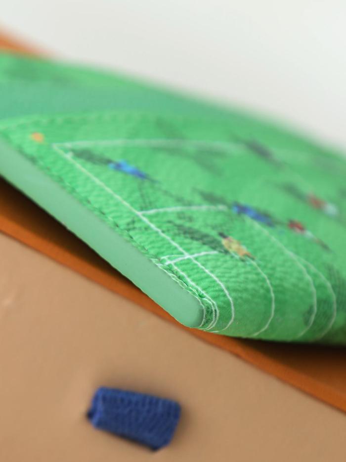 LOUIS VUITTON Coated Canvas Card Holder Men's Green