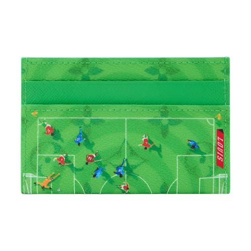 LOUIS VUITTON Coated Canvas Card Holder Men's Green