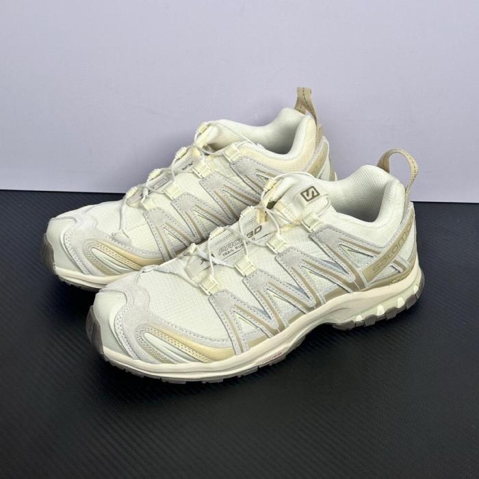 SALOMON XA PRO 3D Mesh, Textile Comfortable Low top Outdoor Shoes Unisex Vanilla