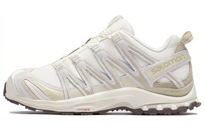 SALOMON XA PRO 3D Mesh, Textile Comfortable Low top Outdoor Shoes Unisex Vanilla