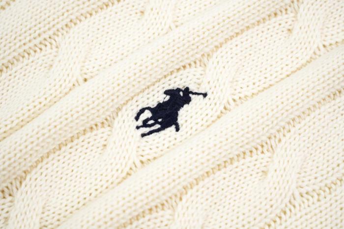 Polo Ralph Lauren Logo Embroidered Knitted Polo Shirt