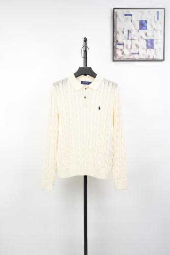 Polo Ralph Lauren Logo Embroidered Knitted Polo Shirt