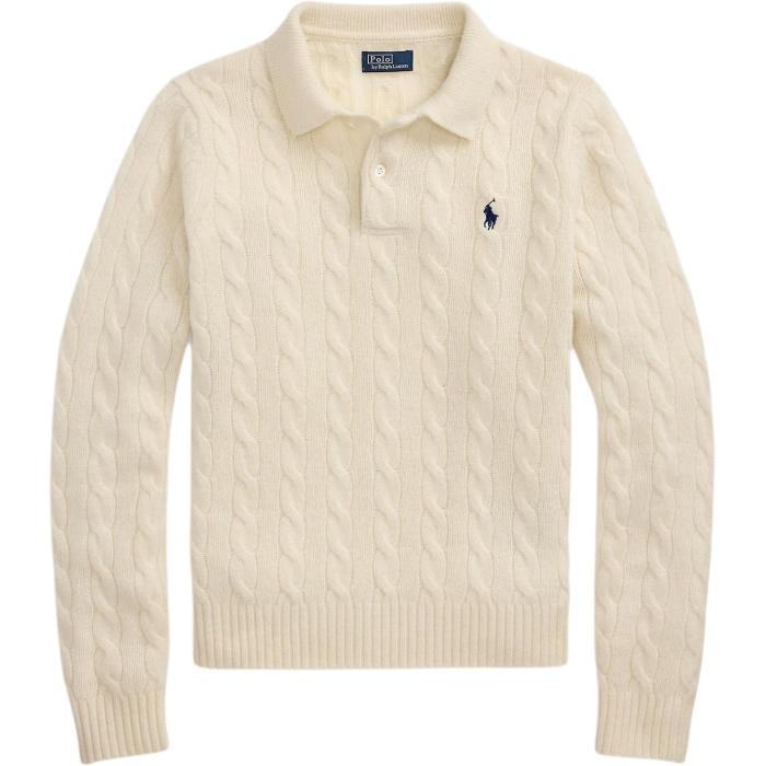 Polo Ralph Lauren Logo Embroidered Knitted Polo Shirt