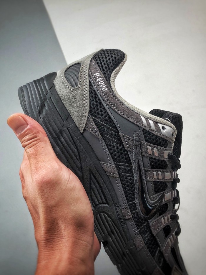 Nike P-6000 Suede Anthracite Metallic Silver