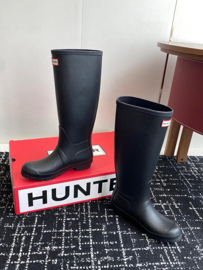 HUNTER Thermal Slip Resistant Waterproof Thermal Slip Resistant Outdoor Casual Rain Boots Men's