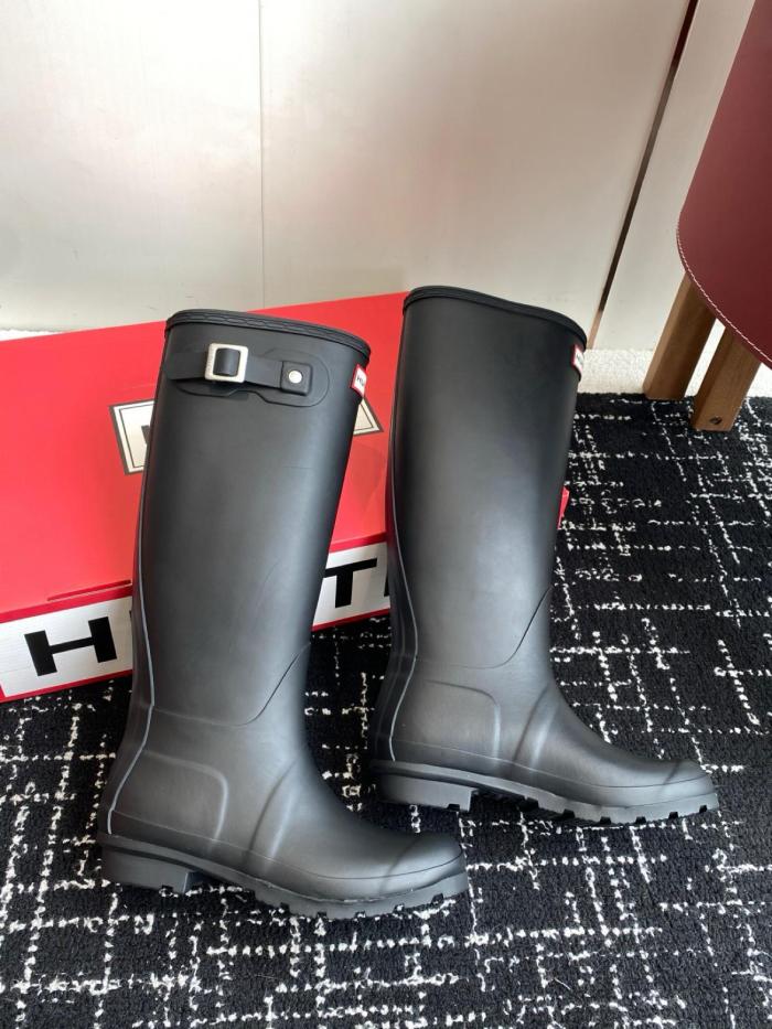 HUNTER Thermal Slip Resistant Waterproof Thermal Slip Resistant Outdoor Casual Rain Boots Men's
