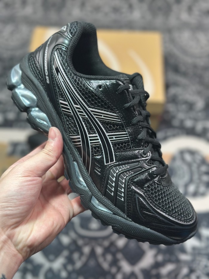 ASICS Gel-Kayano 14 Black Pure Silver