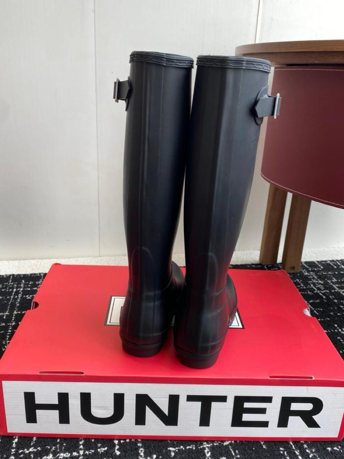 HUNTER Thermal Slip Resistant Waterproof Thermal Slip Resistant Outdoor Casual Rain Boots Men's