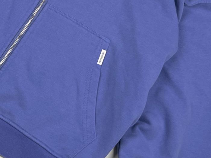 Represent 247 Sweatshirts Men's Indigo Hooded Non Detachable Moderate