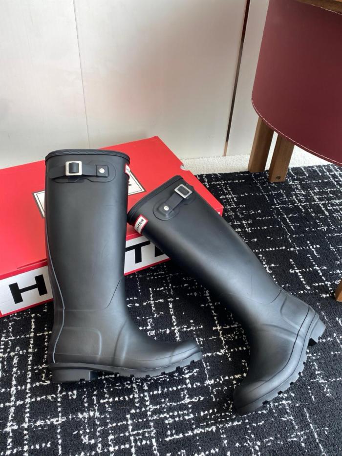 HUNTER Thermal Slip Resistant Waterproof Thermal Slip Resistant Outdoor Casual Rain Boots Men's