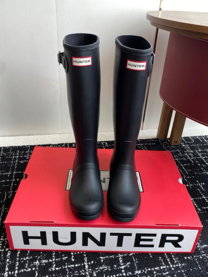 HUNTER Thermal Slip Resistant Waterproof Thermal Slip Resistant Outdoor Casual Rain Boots Men's