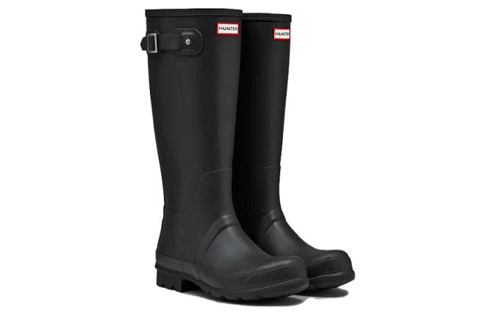 HUNTER Thermal Slip Resistant Waterproof Thermal Slip Resistant Outdoor Casual Rain Boots Men's