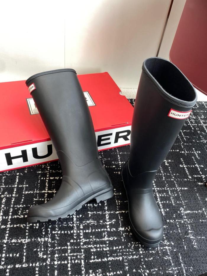 HUNTER Thermal Slip Resistant Waterproof Thermal Slip Resistant Outdoor Casual Rain Boots Men's