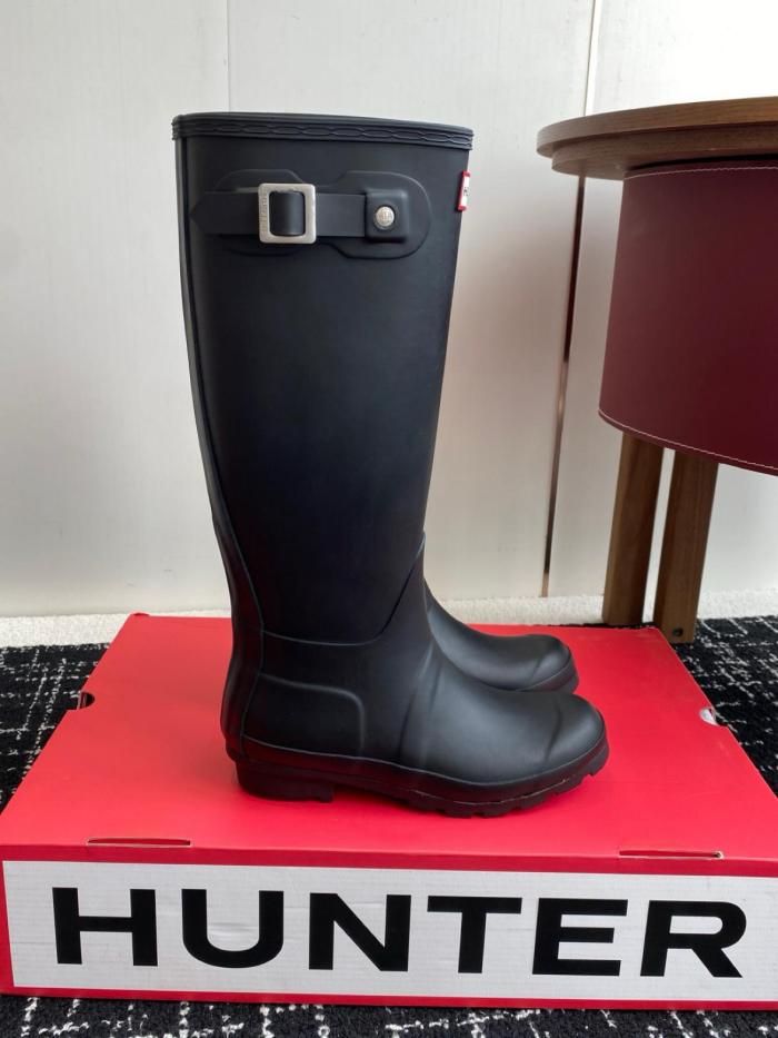 HUNTER Thermal Slip Resistant Waterproof Thermal Slip Resistant Outdoor Casual Rain Boots Men's