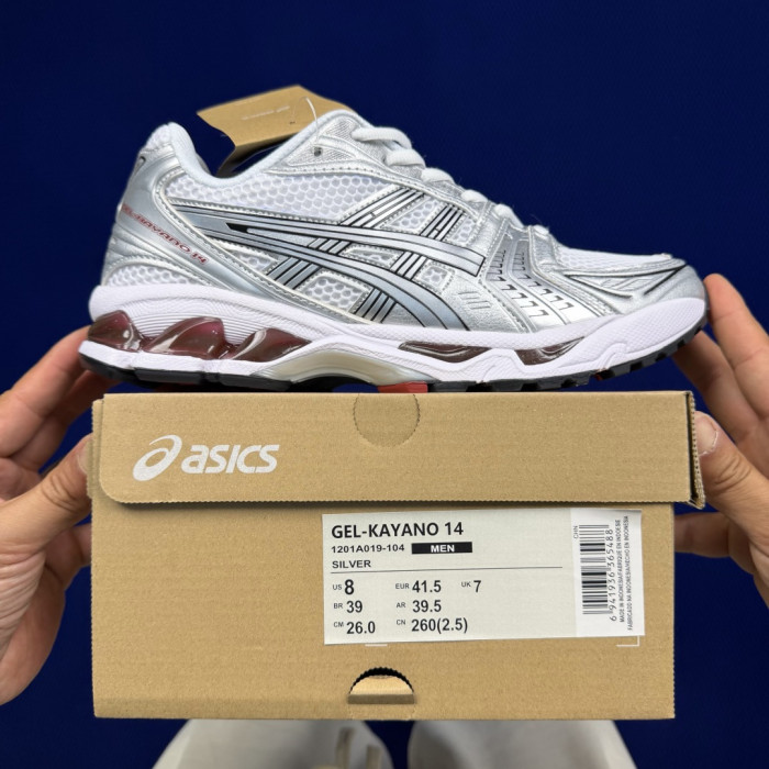 ASICS Gel-Kayano 14 White Pure Silver