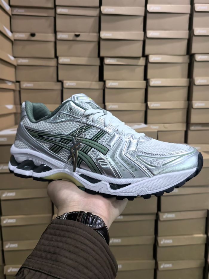 ASICS Gel-Kayano 14 White Pure Silver Slate Grey Sage