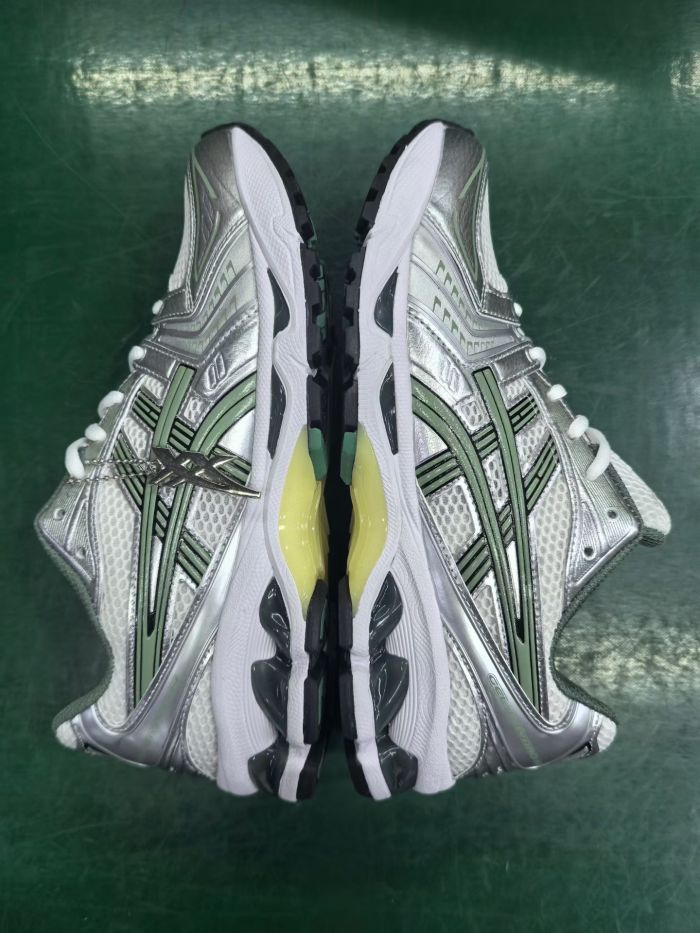 ASICS Gel-Kayano 14 White Pure Silver Slate Grey Sage