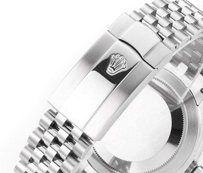 ROLEX Fluted Bezel Two Tone Datejust Collection Automatic Mechanical Movement Women's Watch 36mm Gray Dial