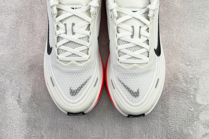Nike Vomero Plus White Black Bright Crimson