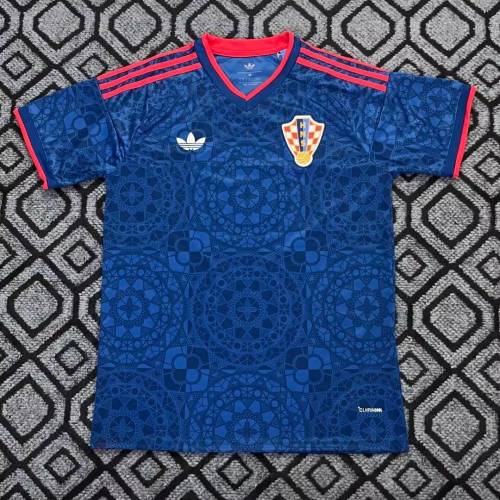 Adidas Originals Soccer Jerseys Men's Blue V Neck Moderate