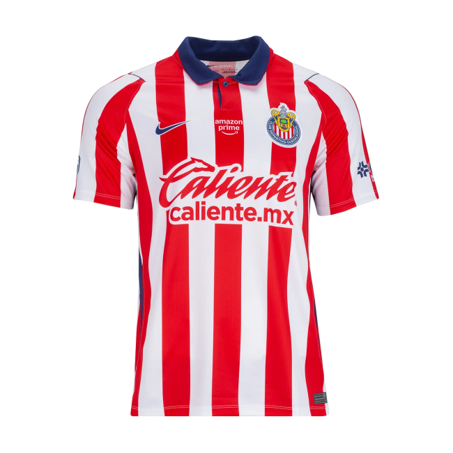 Nike Soccer Jerseys Men's White/Speed Red/Loyalty Blue Lapel Moderate
