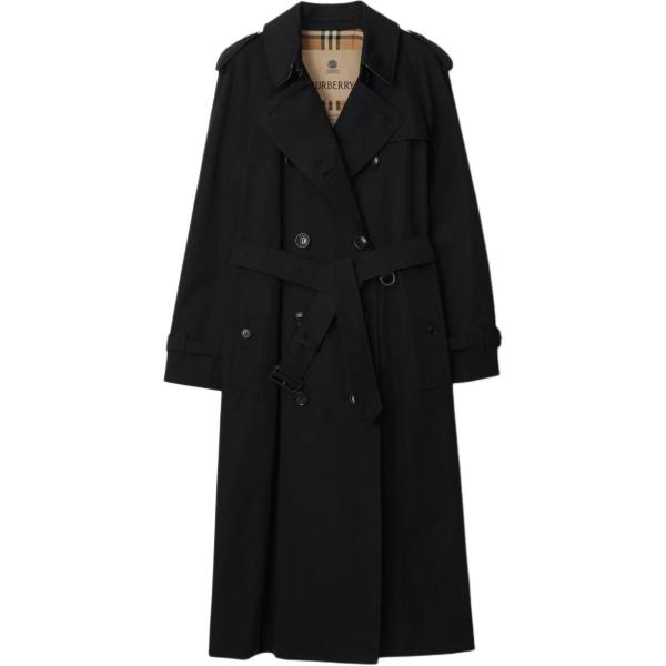 Burberry Trench Coat Classic Fit Women's Black