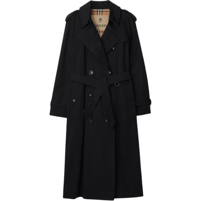 Burberry Trench Coat Classic Fit Women's Black