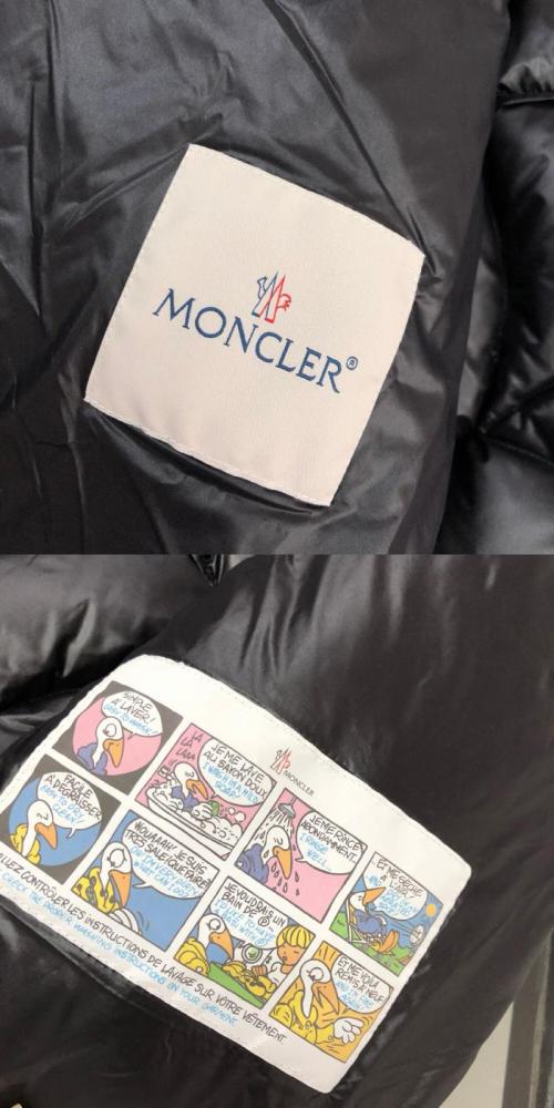 Moncler Down Jacket Winter Men's Black