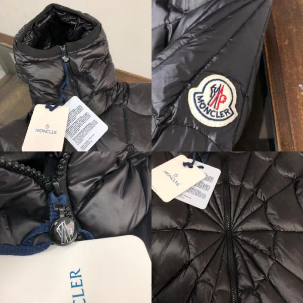 Moncler Down Jacket Winter Men's Black