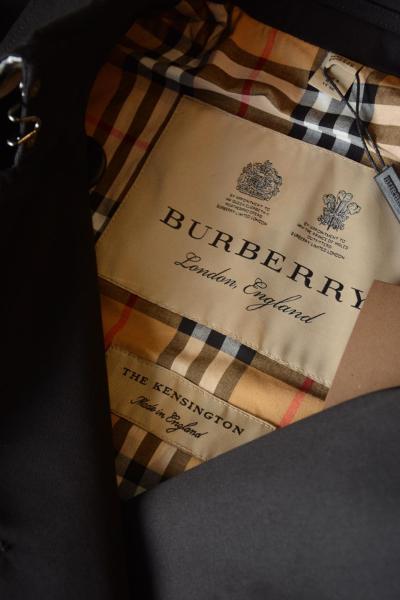 Burberry Trench Coat Classic Fit Women's Black
