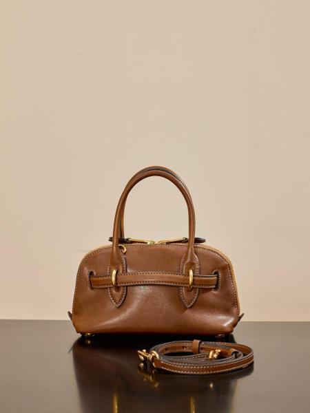 MIU MIU Nappa Leather Handbag Mini Women's Oak Tree Brown 5BP090_2BBL_F0316_V_OOO L21*W8*H13.2cm