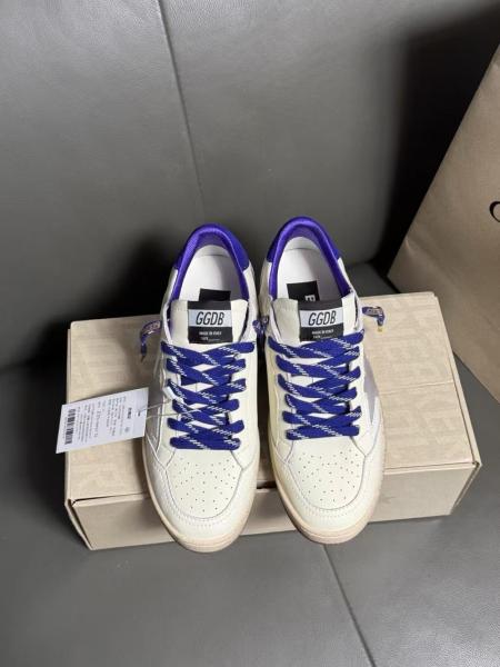 Golden Goose Ball Star Low top Skateboard Shoes Women's Beige Yellow