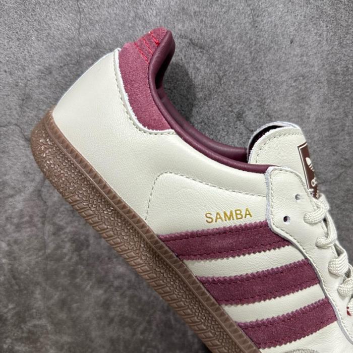 adidas Samba OG Putty Grey Maroon