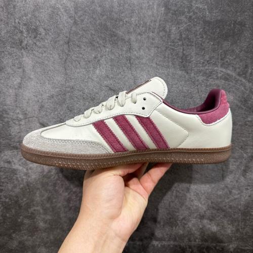 adidas Samba OG Putty Grey Maroon