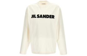 JIL SANDER Logo Printed Crewneck Sweatshirt