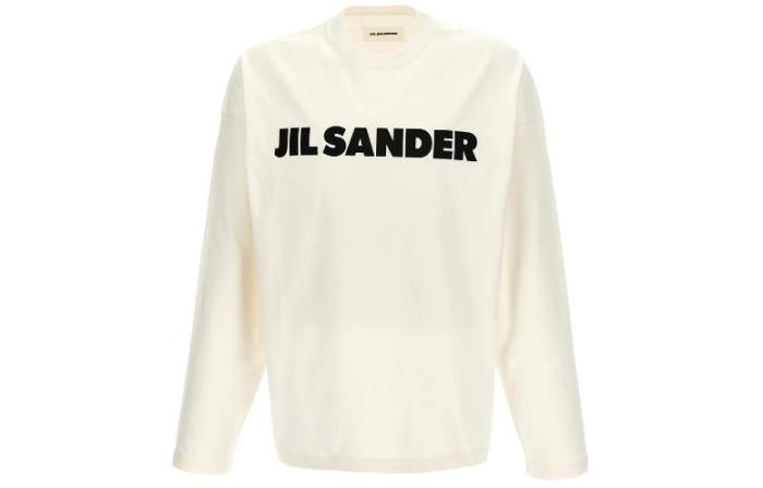 JIL SANDER Logo Printed Crewneck Sweatshirt