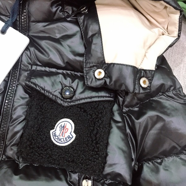 Moncler Yule Down Jacket Children Aged 3 7 Years Old Midnight Blue