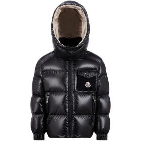 Moncler Yule Down Jacket Children Aged 3 7 Years Old Midnight Blue
