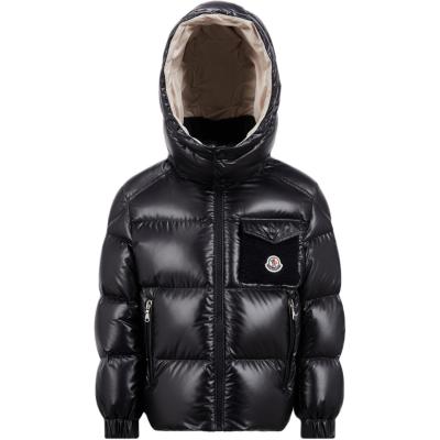 Moncler Yule Down Jacket Children Aged 3 7 Years Old Midnight Blue