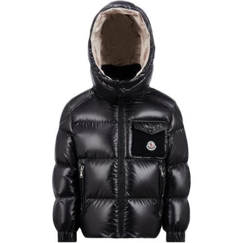Moncler Yule Down Jacket Children Aged 3 7 Years Old Midnight Blue