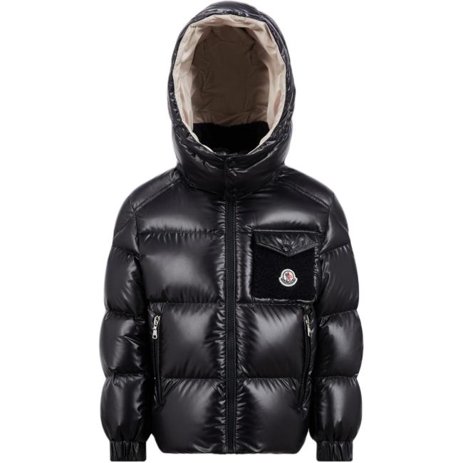 Moncler Yule Down Jacket Children Aged 3 7 Years Old Midnight Blue
