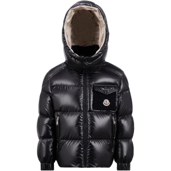 Moncler Yule Down Jacket Children Aged 3 7 Years Old Midnight Blue
