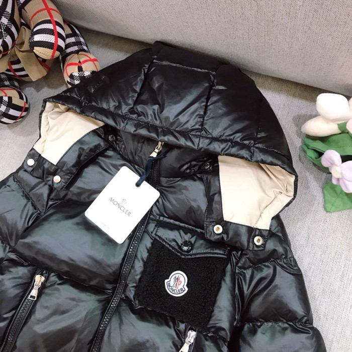 Moncler Yule Down Jacket Children Aged 3 7 Years Old Midnight Blue