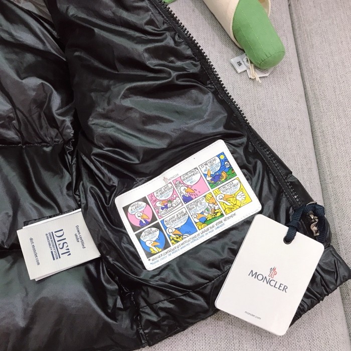 Moncler Yule Down Jacket Children Aged 3 7 Years Old Midnight Blue