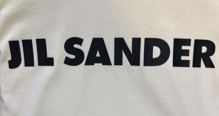JIL SANDER Logo Printed Crewneck Sweatshirt
