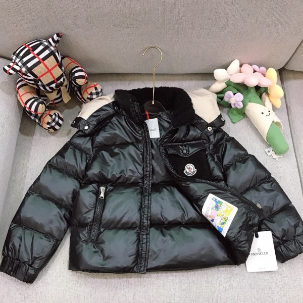 Moncler Yule Down Jacket Children Aged 3 7 Years Old Midnight Blue