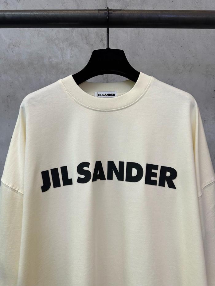 JIL SANDER Logo Printed Crewneck Sweatshirt
