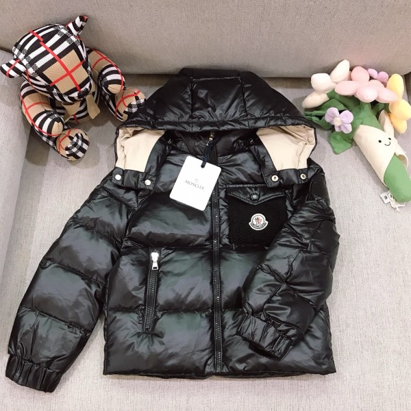 Moncler Yule Down Jacket Children Aged 3 7 Years Old Midnight Blue